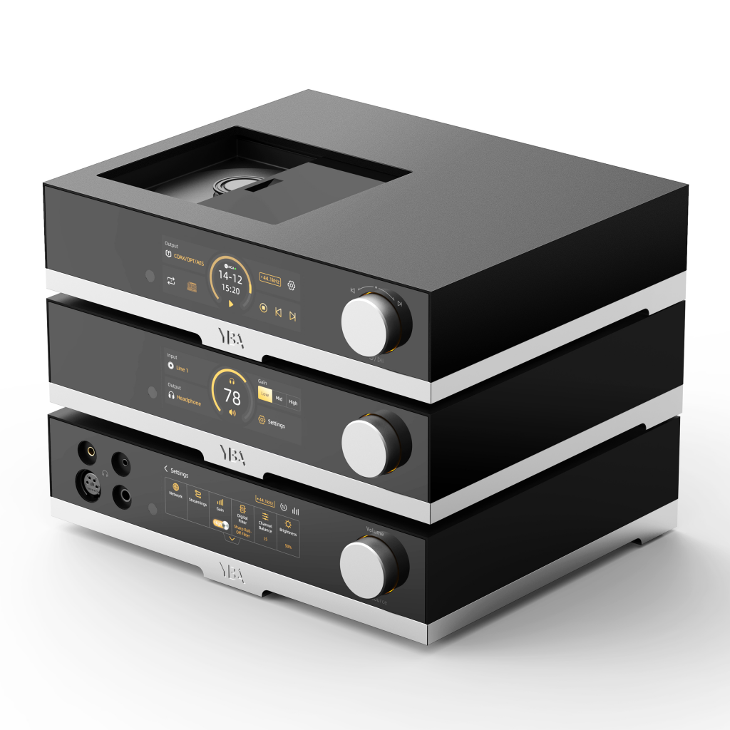 Serie YBA Design con transport CD SACD YT302 preamplificatore YP302 e DAC YD302