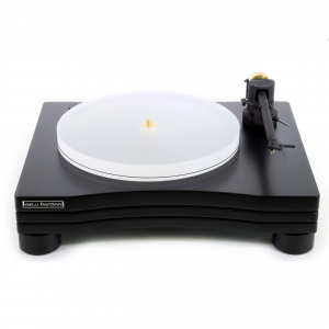 New Horizon 303i giradischi a cinghia nero con triplo plinto disaccoppiato