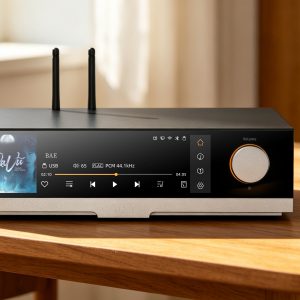 YBA Design YM302 streamer hi-fi controllato da smartphone con app Eddict Controller